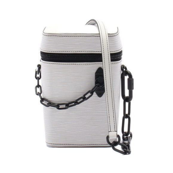 Louis Vuitton Phone Shoulder Bag Epi Leather White - Picture 1 of 5